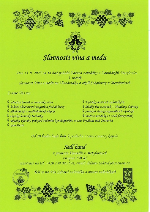 Slavnosti vna 2025