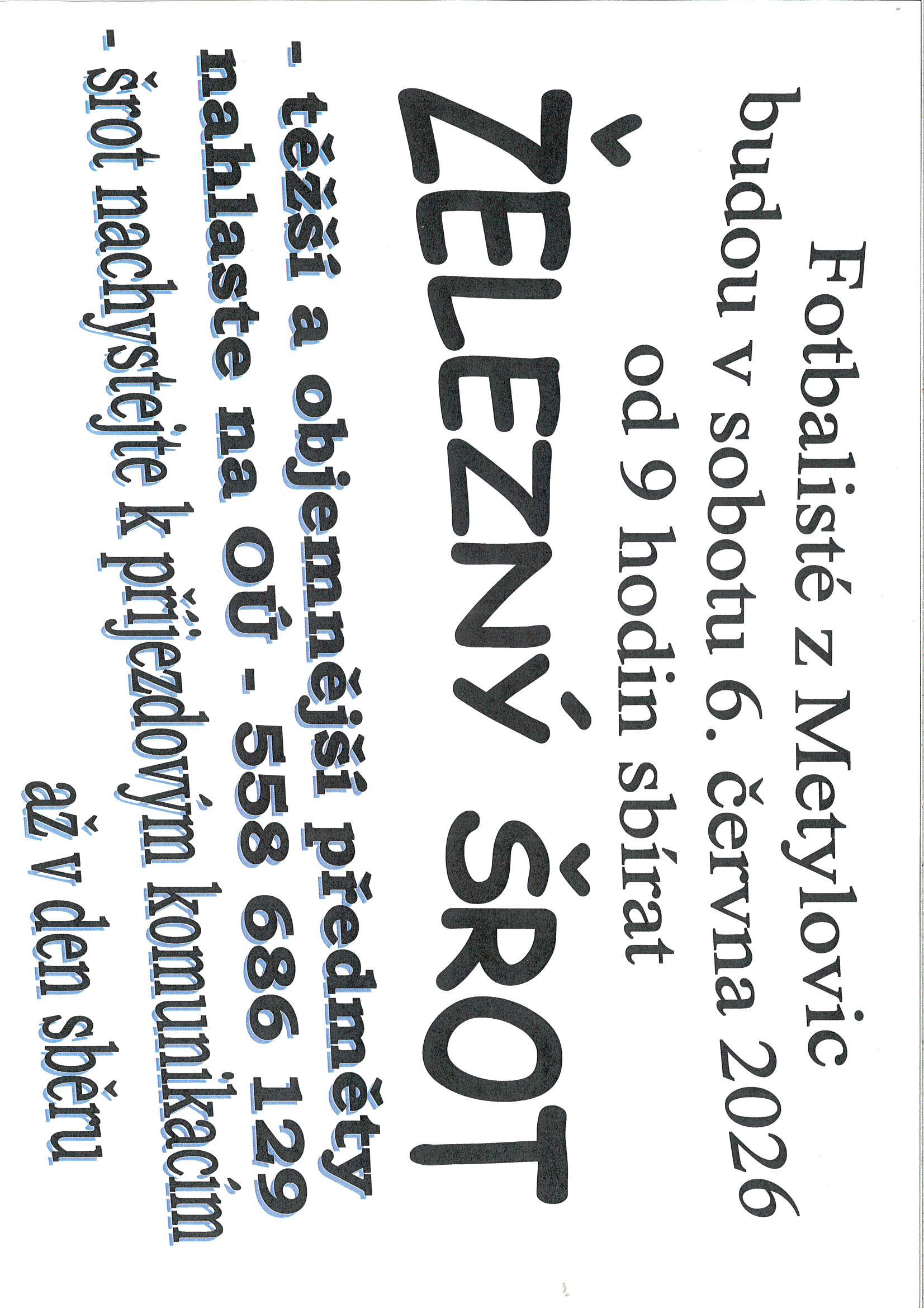 Sbr eleznho rotu 2026